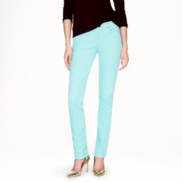 J.Crew pants 24 Matchstick Cord corduroy skinny straight stretch 00903 low rise - Picture 13 of 13